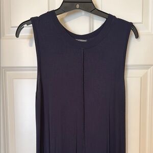 Chelsea & Theodore Navy Maxi Dress (Like New)